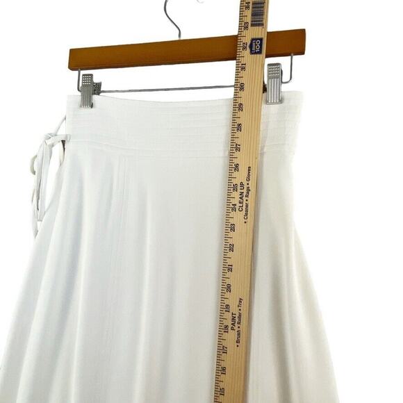 Commense Wrap Skirt Womens Size XS Cream Side Slit REVOLVE Brand NEW Flawed - Picture 11 of 16